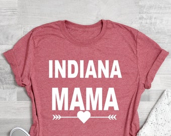 Indiana Mom Shirt - Etsy