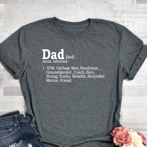 Fathers Day Gift, Dad Definition Shirt, Gifts for Dad, Funny Shirt for Men, Gift from Daughter to Dad, Dad Shirt, Funny Dad Shirt, Dad Tee