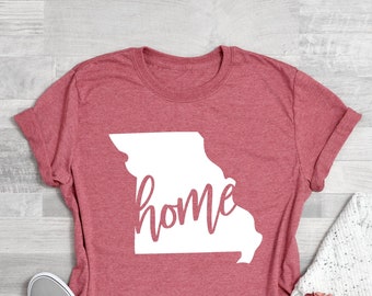 Missouri Shirt, Missouri State Shirt, Missouri Love Shirt, Home State Shirt, Missouri,Missouri Apparel, State Shirt, Missouri Gift