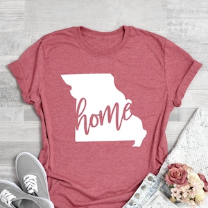 Missouri Shirt, Missouri State Shirt, Missouri Love Shirt, Home State Shirt, Missouri,Missouri Apparel, State Shirt, Missouri Gift