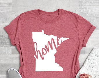 Minnesota Shirt, Minnesota State Shirt, Minnesota Love Shirt, Home State Shirt, Minnesota Apparel, Minnesota, Minnesota Shirt, State T-Shirt