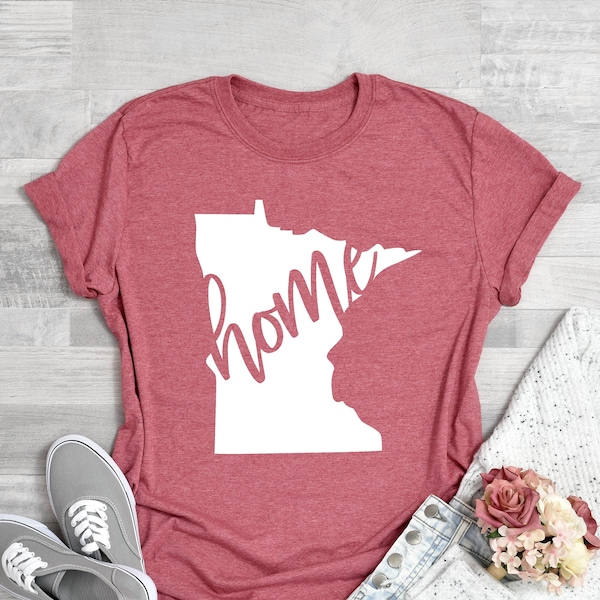 Minnesota Shirt, Minnesota State Shirt, Minnesota Love Shirt, Home State Shirt, Minnesota Apparel, Minnesota, Minnesota Shirt, State T-Shirt