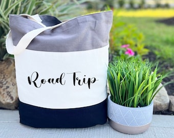 Road Trip Tote Bag, Family Road Trip Bag, Sisters Road Trip Gift, Travel Bag, Family Vacation Gift, Adventure Bag, Girls Trip Gift Bag