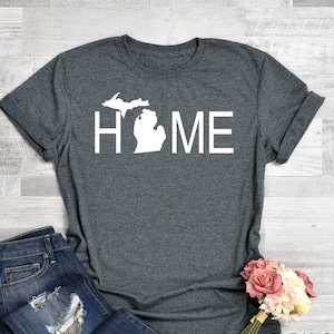 Michigan Shirt, Michigan Home Tee, Michigan Trip Shirt, Michigan Family Trip Tee, Michigan Travel Shirt, Michigan Lovers Gift, Travel Gift