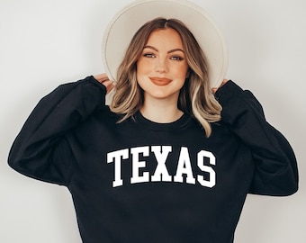 Texas  SweatShirt, Texas Home Sweatshirt, Texas State Map Gift, Texas Life Clouthing , Texas Gifts, Texas Lovers Gift, Trendy Texas Sweater