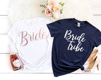 Bachelorette Shirts, Bride Tribe Shirts,  Bridesmaid Proposal, Bachelorette Party Shirt, Bridal Party Shirt, Bridesmaid Gift, Wedding Shirts