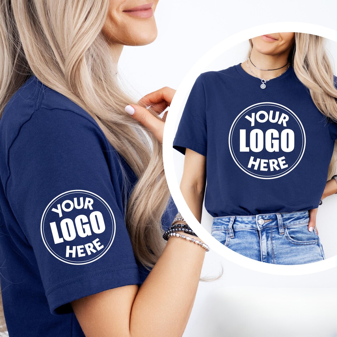 PERSONALISED T-shirt Your Text Logo Photo Printed Top Custom T-shirt Party MENS WOMENS 100