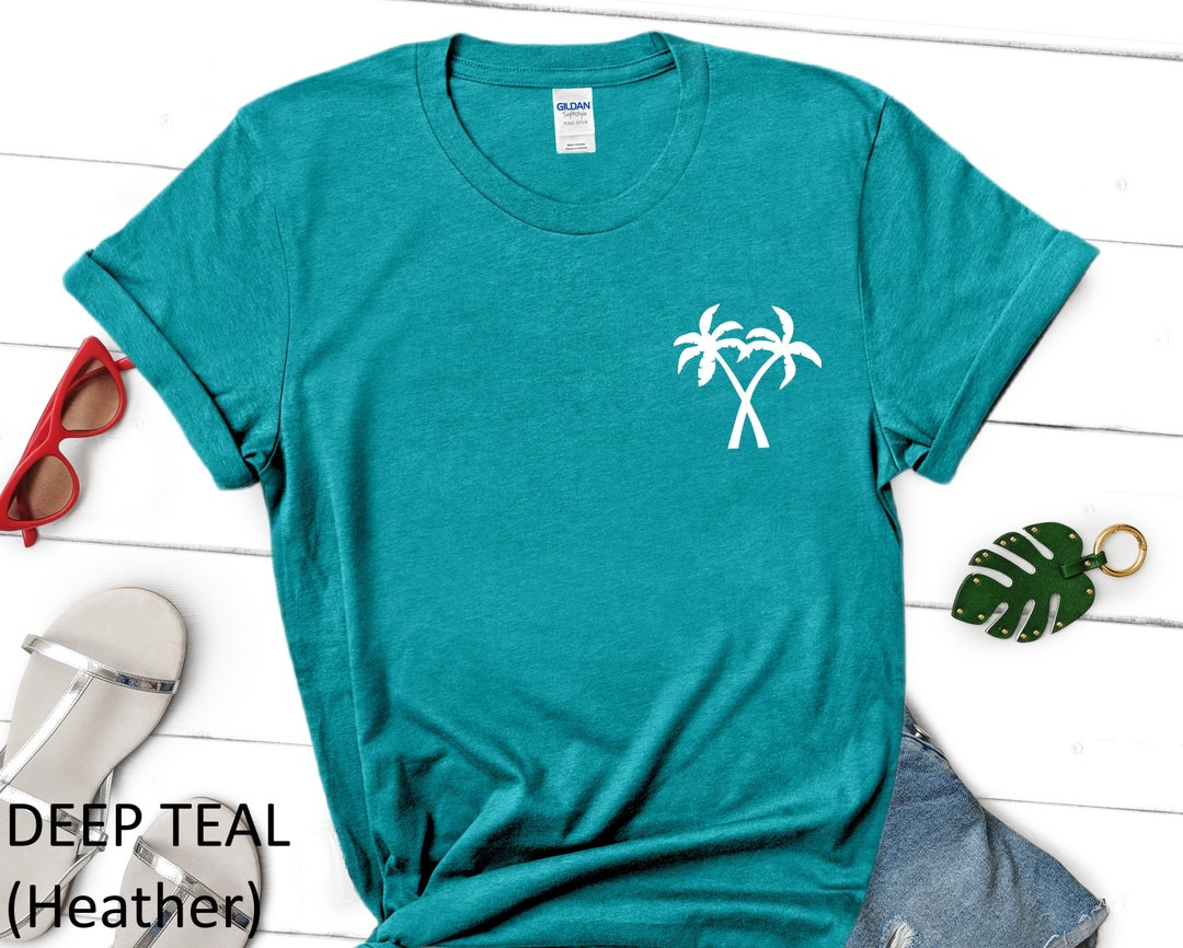Palm Tree Shirt, Summer Gift Shirt, Tropical Shirts, Beach Tee