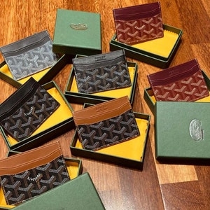 goyard wallet custom