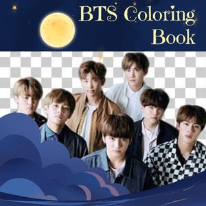 BTS coloring book