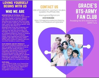 Gracie&#39;s BTS-ARMY Fan Club (One year subscription) VIP Membership