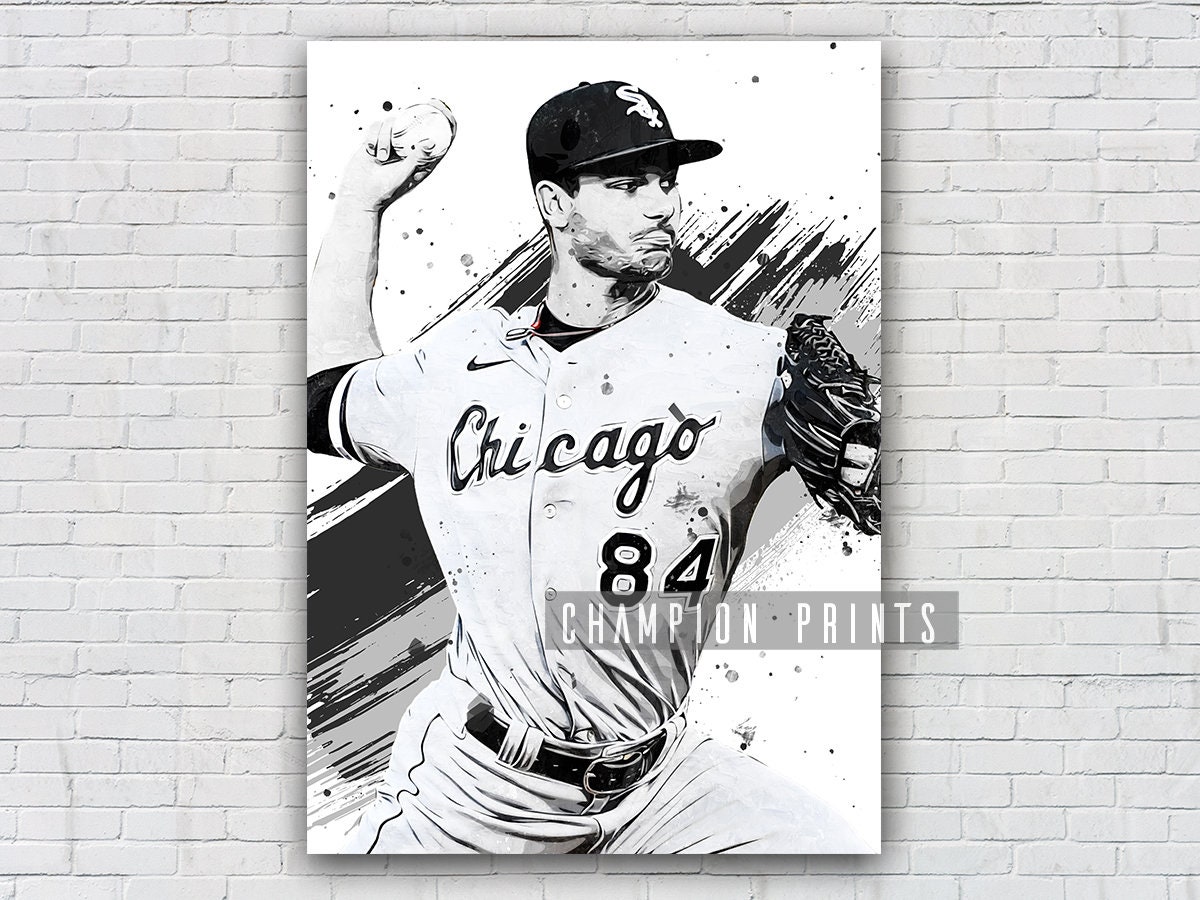 Dylan Cease Poster Chicago White Sox Print Kids Gift Gym -  Sweden