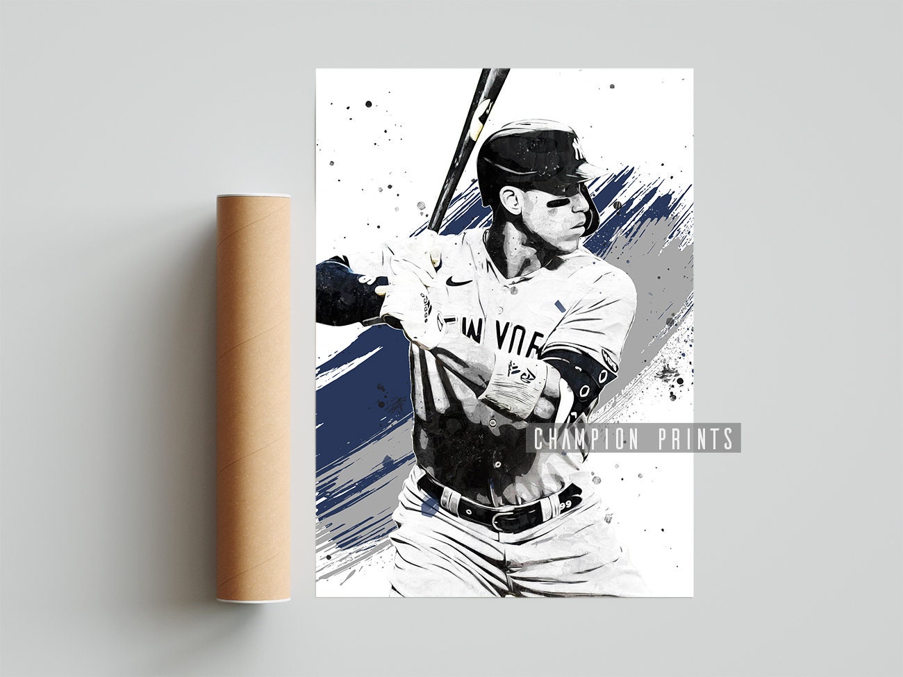 Buy Aaron Judge Poster New York Yankess Print Kids Gift Gym Online