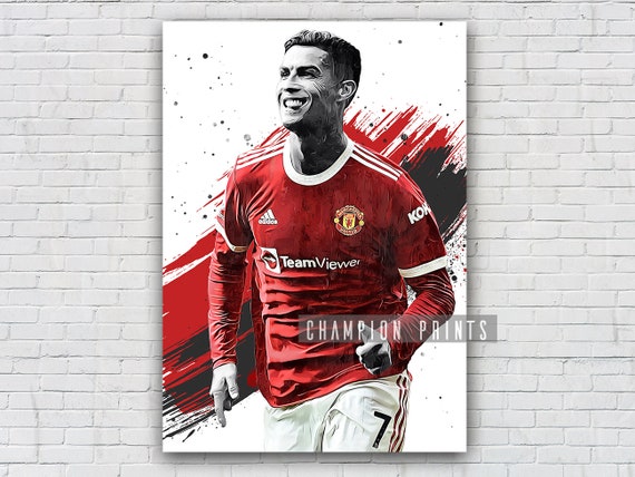 Cristiano Ronaldo CR7 Poster Wall Art Decor Photo Prints 16x24