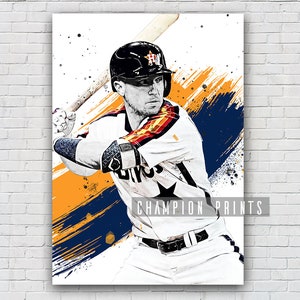 Youth Houston Astros Alex Bregman A-Breg Majestic White 2019 Players'  Weekend Name & Number T-Shirt