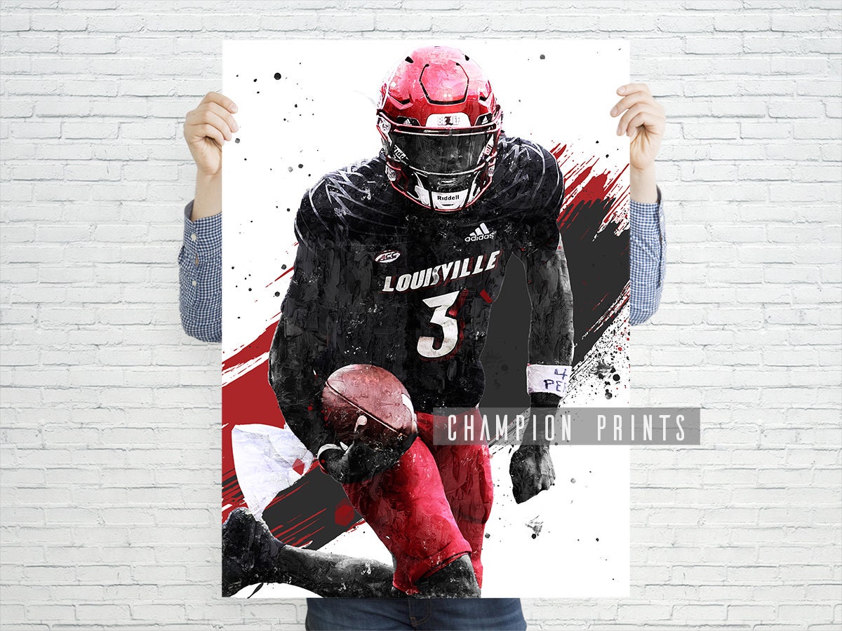 Malik Cunningham Poster Louisville Cardinals Print Kids 