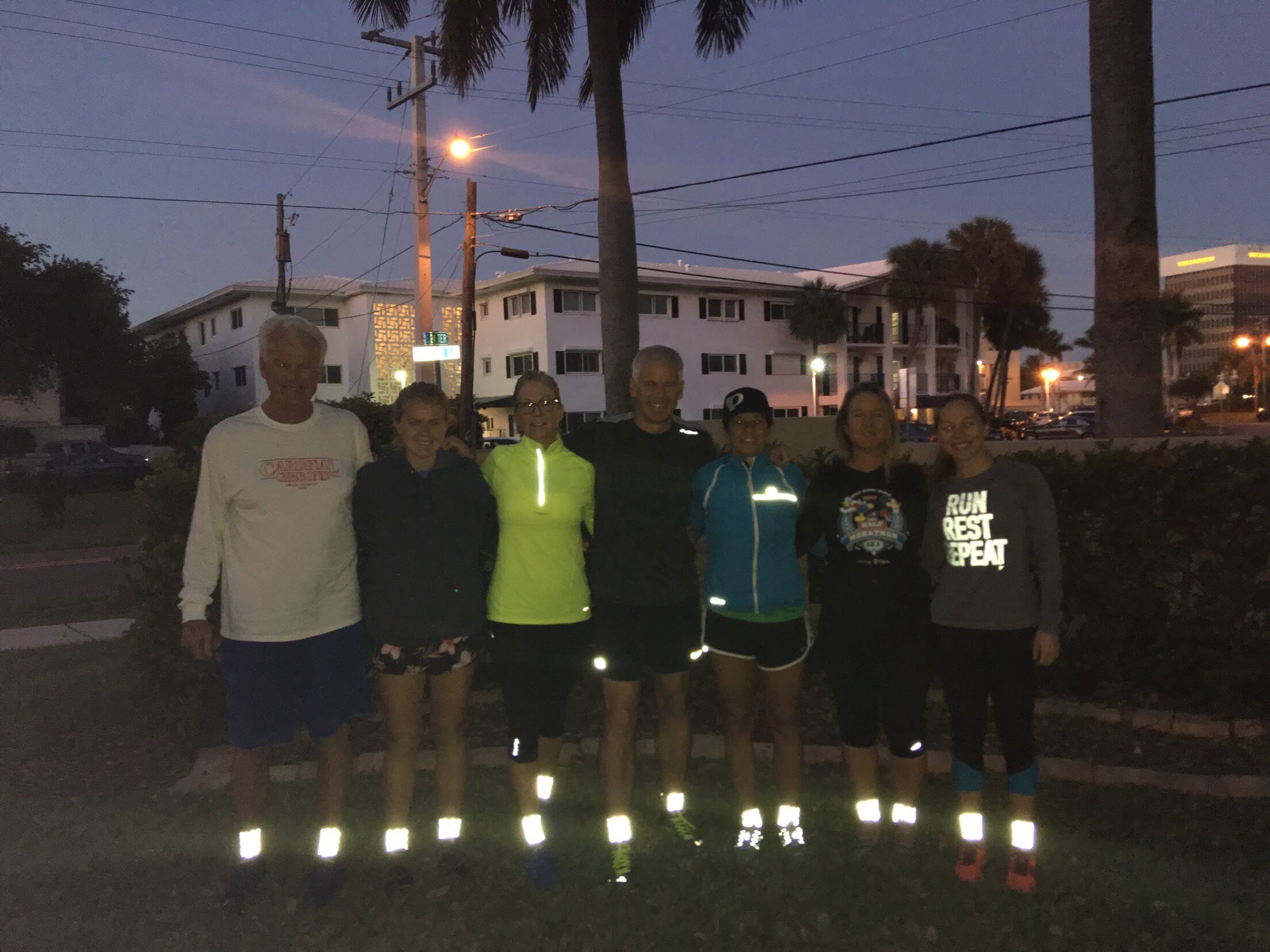 Neon running shop socks
