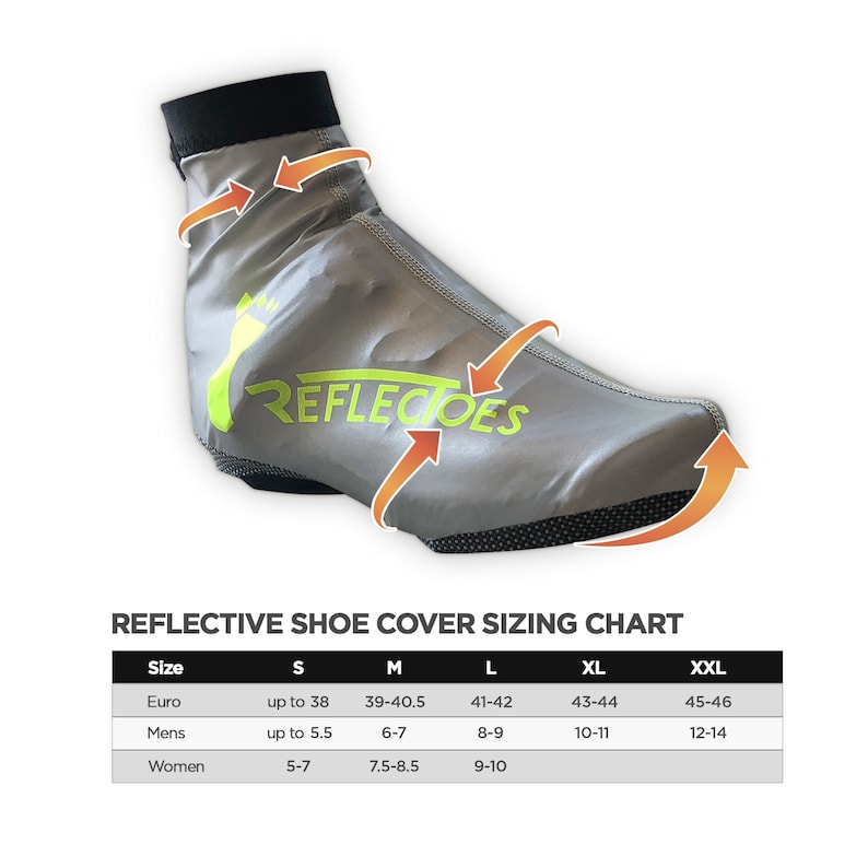 Full Reflective Winter Bike Shoe Covers for Men & Women Etsy