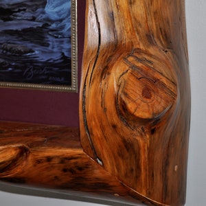 Log Edge Picture Frame - Etsy