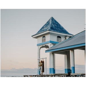 Ringing The Bell, Polynesian Art, Samoan Print, Fine Art Photography, Wall Art, Tropics, Church, Samoa, Birthday Gift