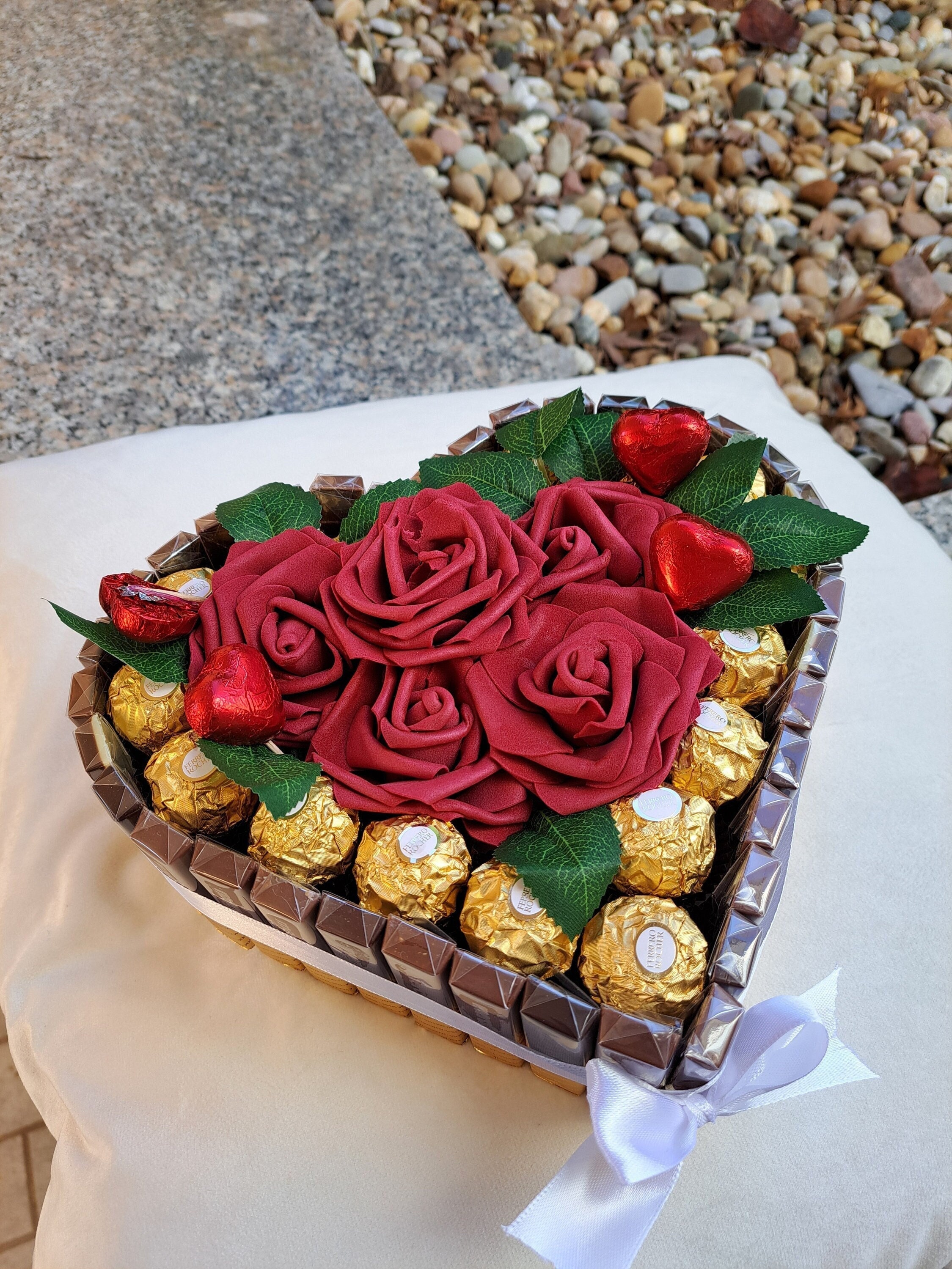 San Valentino ti amo Ferrero Rocher al cioccolato dolce Bouquet