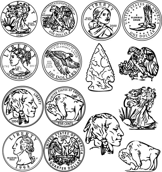 American Coins - Etsy