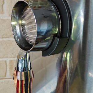 Gaggia Classic Pro-zijfilterhouder | 58 mm houder voor espressomachine | Ruimtebesparende barista-upgrade