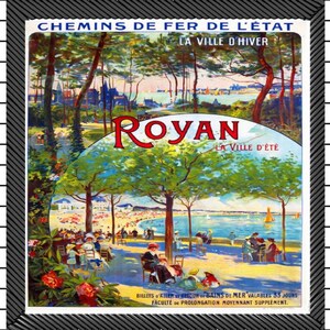 Chemin de fer de La Ville D Hiver Letat Tauzin Auzin Louis 1911 - Cartel de viaje francés - Cartel de viaje de Francia - TravelPoster Wall Art