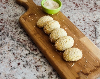 Italian Lemon Sesame Cookies
