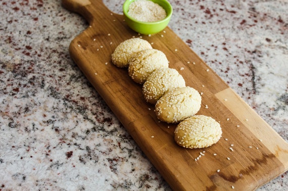 Italian Lemon Sesame Cookies