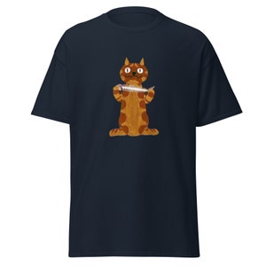Retro katten-T-shirt 'Charlie Says' - jaren 70/80 Britse tv-advertentie - nostalgisch vintage T-shirt