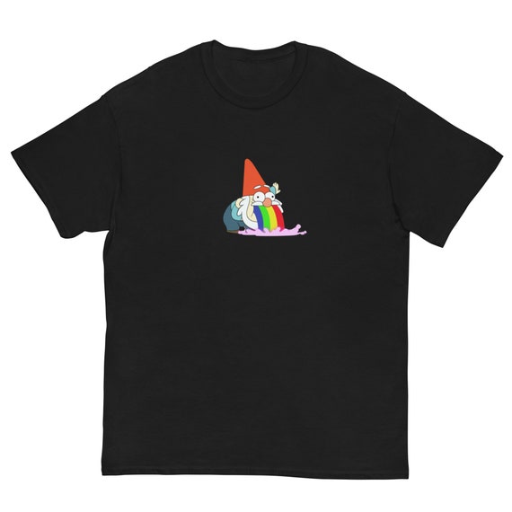 Rainbow Puking Gnome Gravity Inspired Big Dipper Falls Tee Rainbow Puking Gnome Gravity Inspired Big Dipper Falls Tee