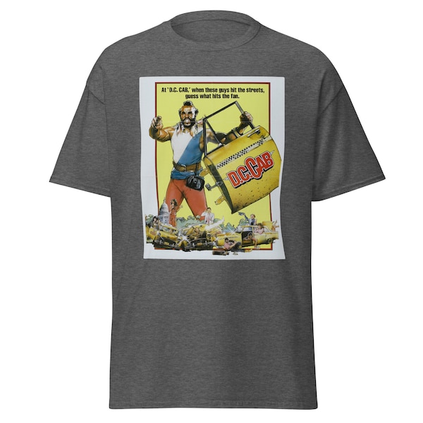 Men's D.C.Cab T Shirt - 80s Comedy Action Mr. T