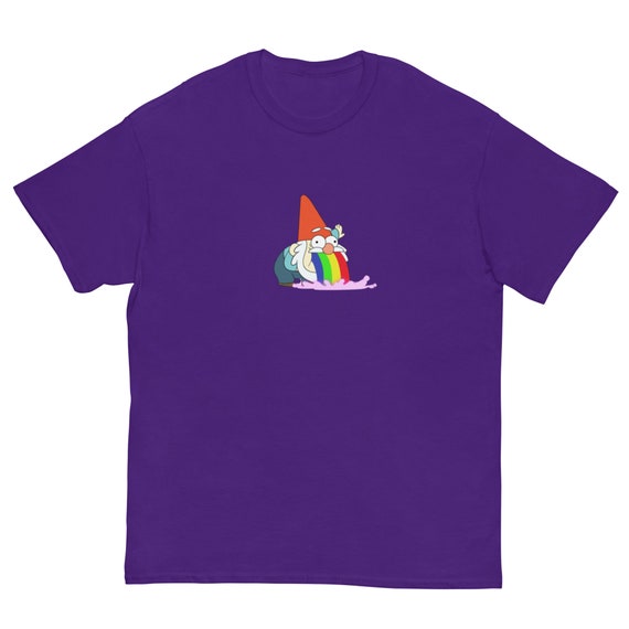 Rainbow Puking Gnome Gravity Inspired Big Dipper Falls Tee Rainbow Puking Gnome Gravity Inspired Big Dipper Falls Tee