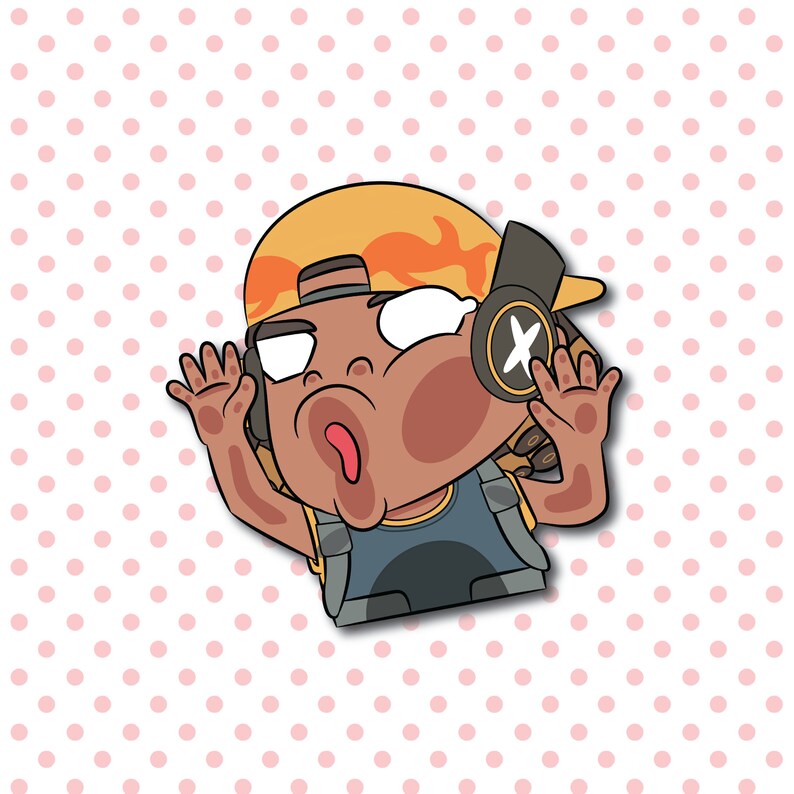 Valorant Raze Squished Vinyl Car Decal / Gaming Sticker Etsy Denmark