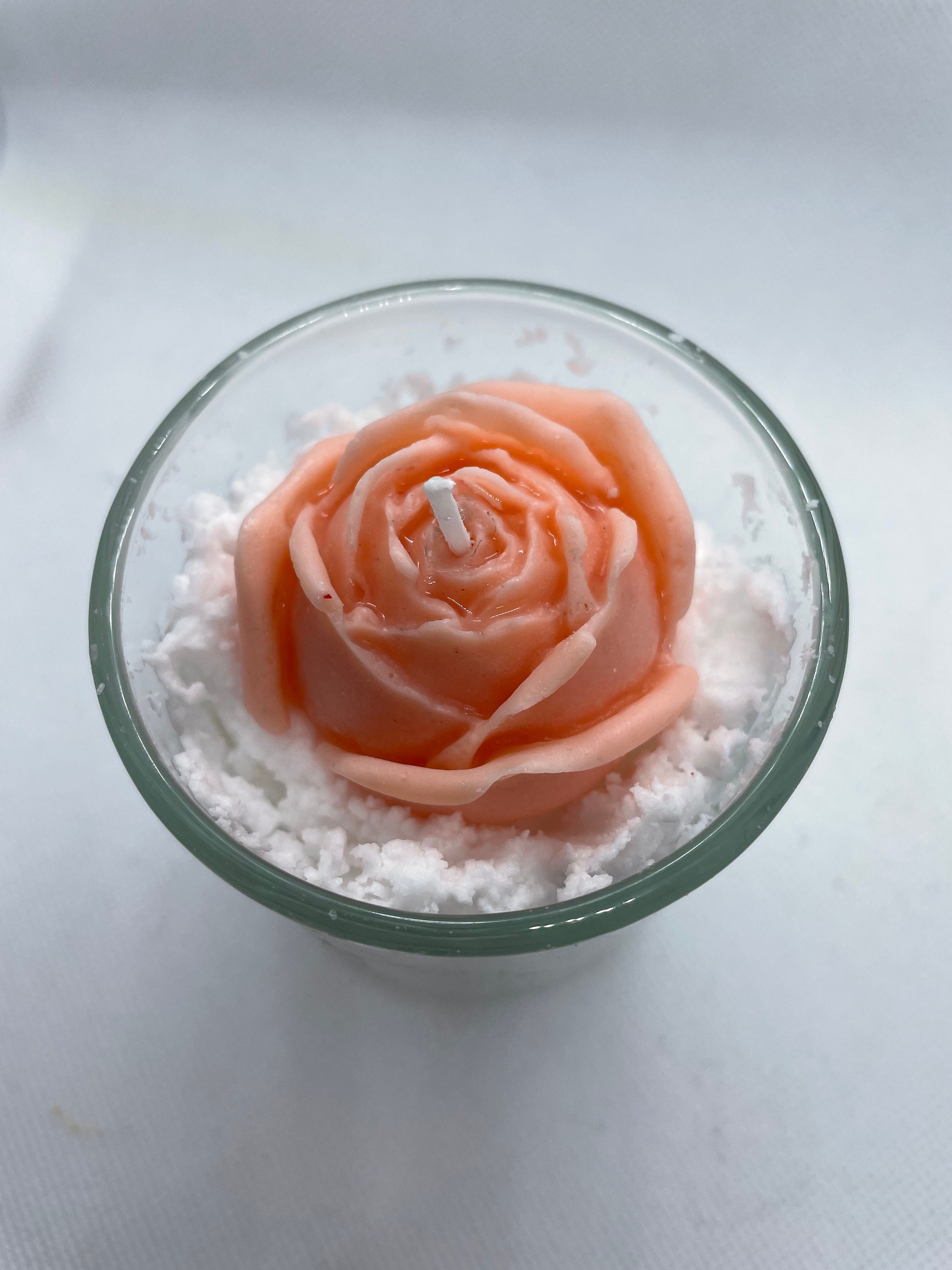 Bougie Rose sur Un Nuage