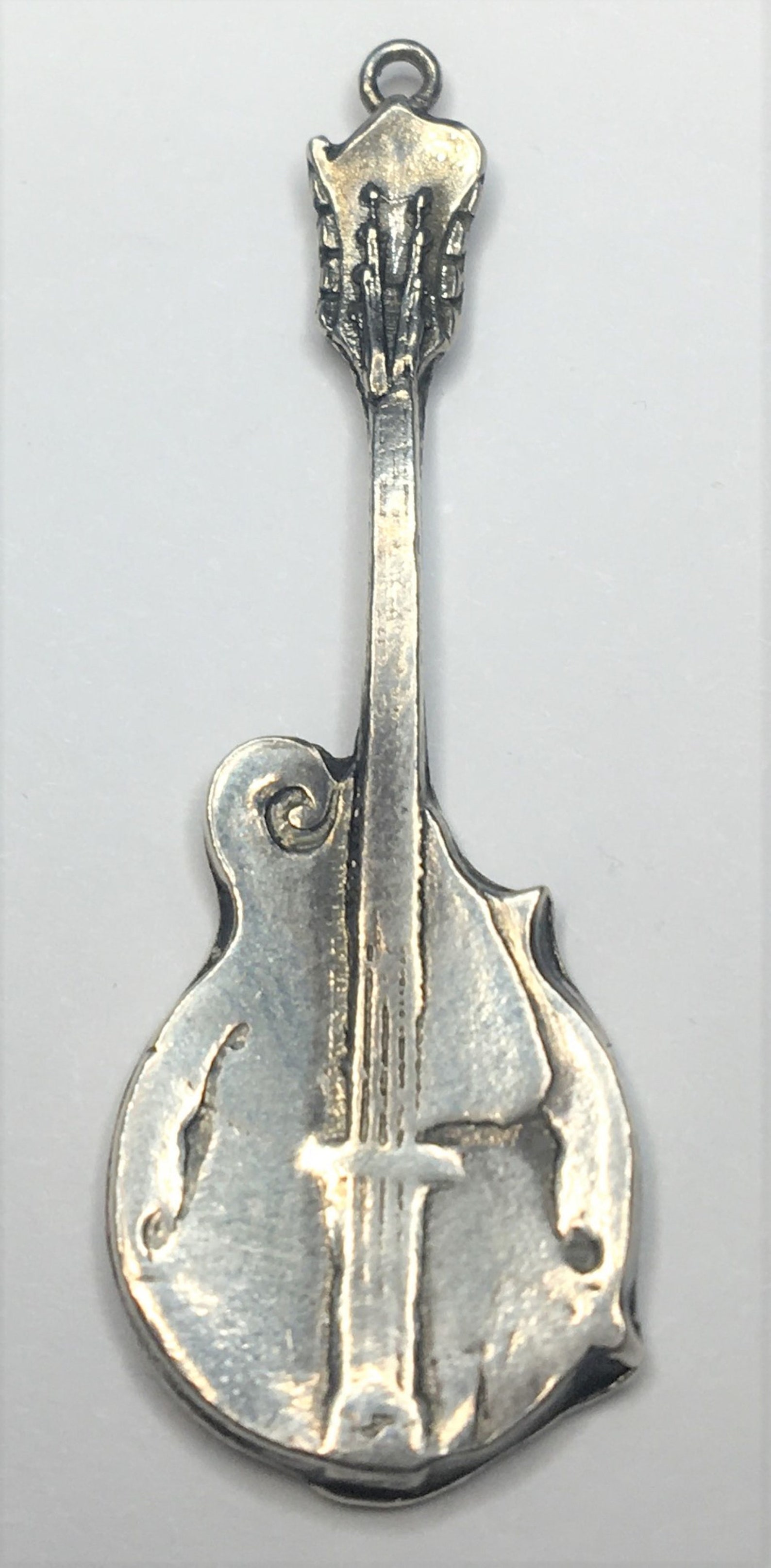 Mandolin Style Guitar Necklace Pendant Etsy UK