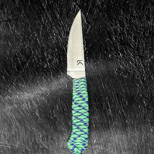 Outdoor Hiking Utility Paracord EDC Knife - Under The Sea