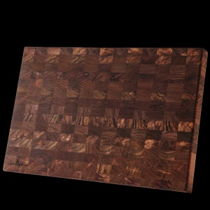Walnuss Hirnholz Schneidebrett (18x12x1 3/8)