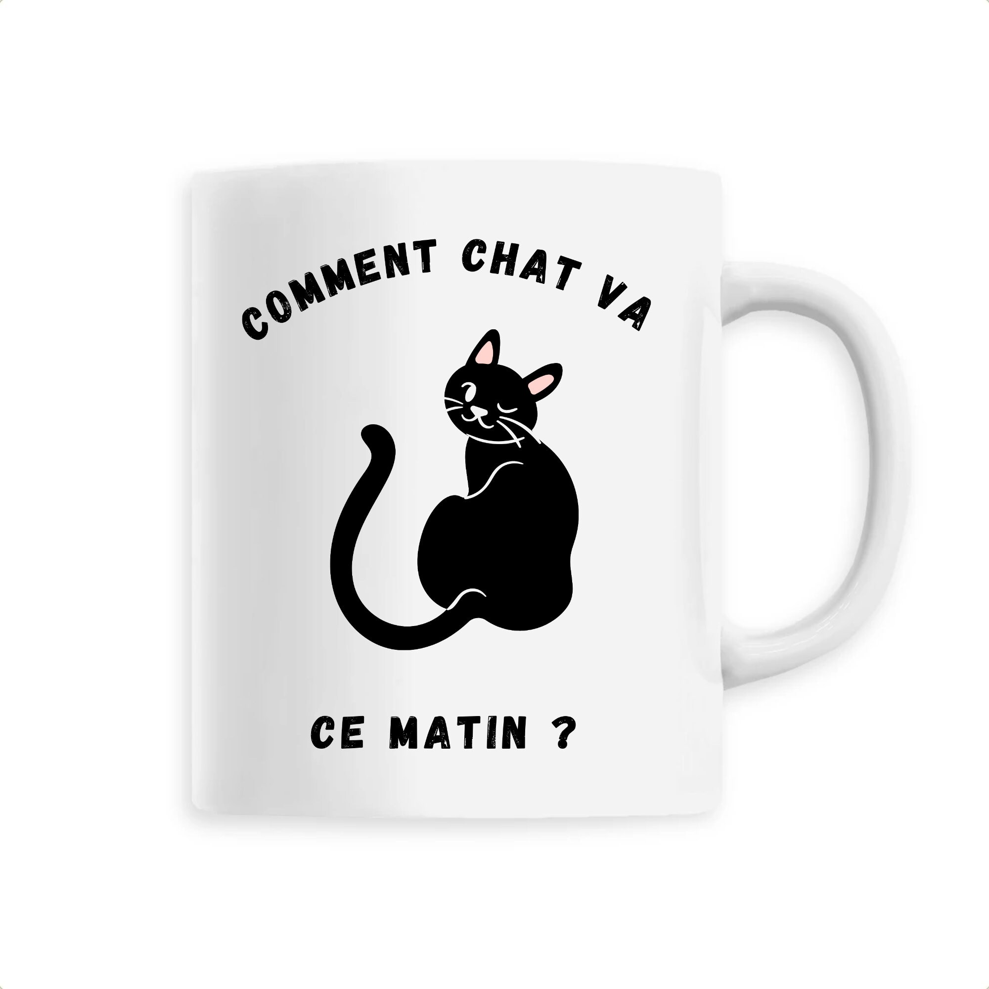 Tasse Chat - Mug Comment Va Tasse à Café Déco Cuisine