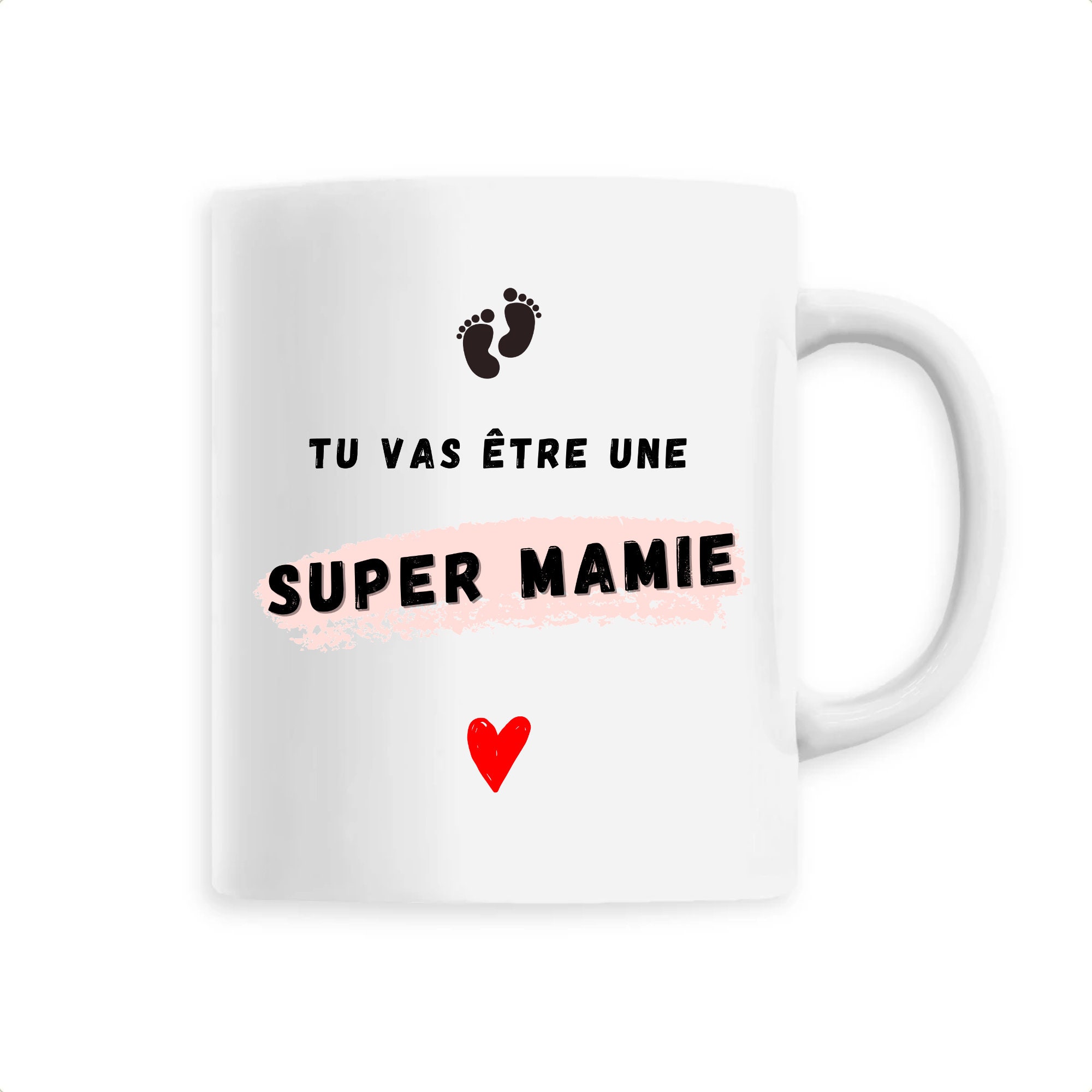 Tasse Future Super Mamie - Mug Annonce Grossesse Grand Mère