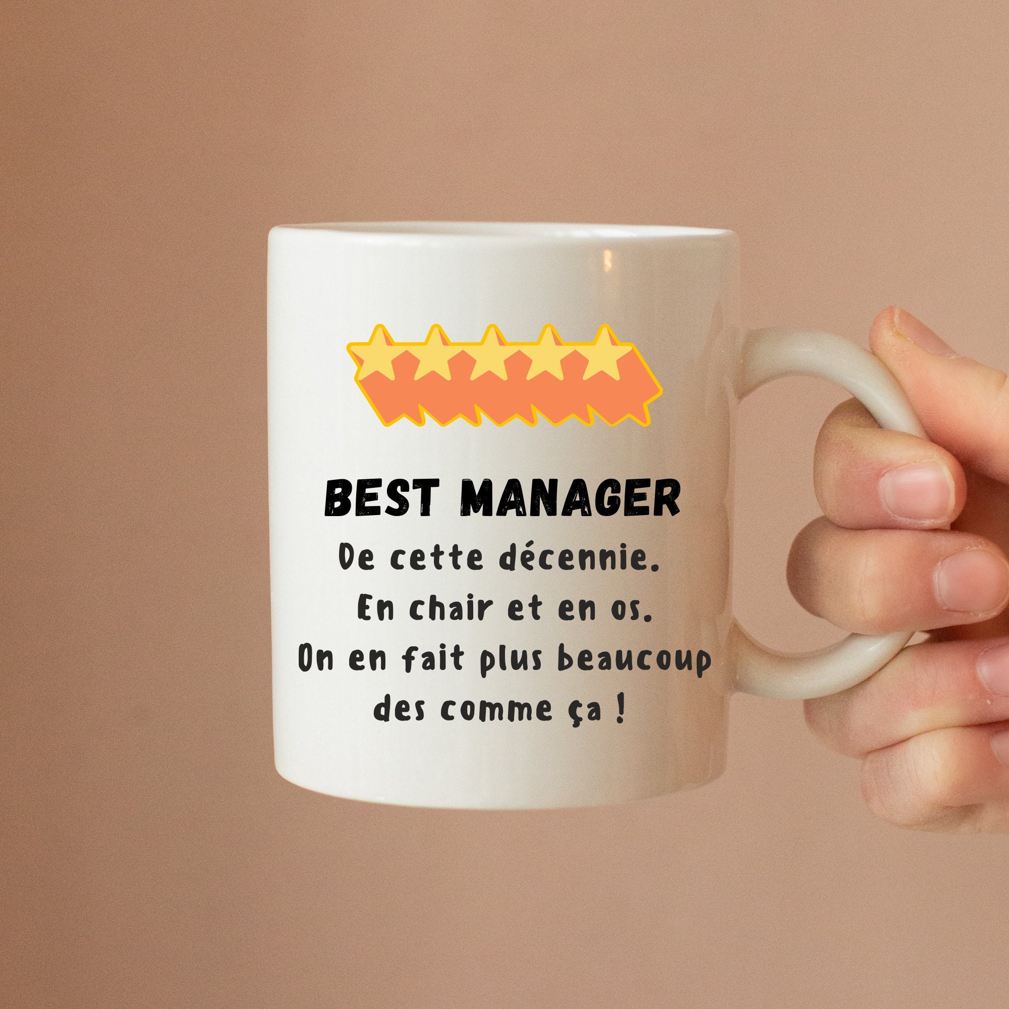 Tasse à Café Pour Manager, Boss, Directeur, Patron, Ceo - Idée Cadeau Humour Mug Céramique