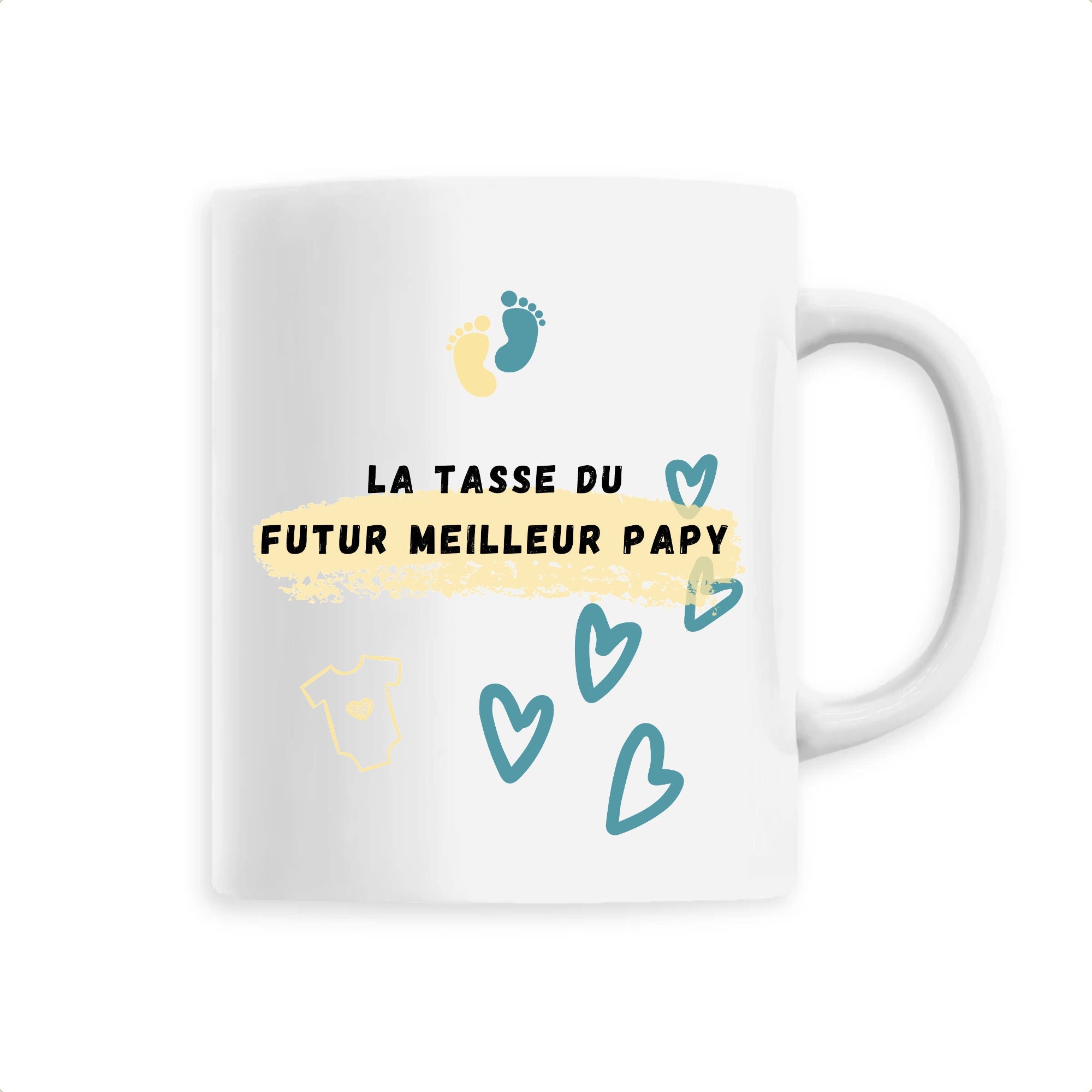 Tasse Futur Meilleur Papy - Mug Annonce Grossesse Grand Père