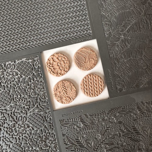 Alphabet Polymer Clay Stamps Polymer Clay Letter Stamps Etsy