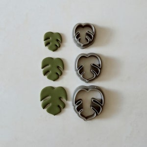 Monstera Leaf | Polymer Clay Cutter