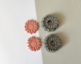 Sunflower | Polymer Clay Cutter