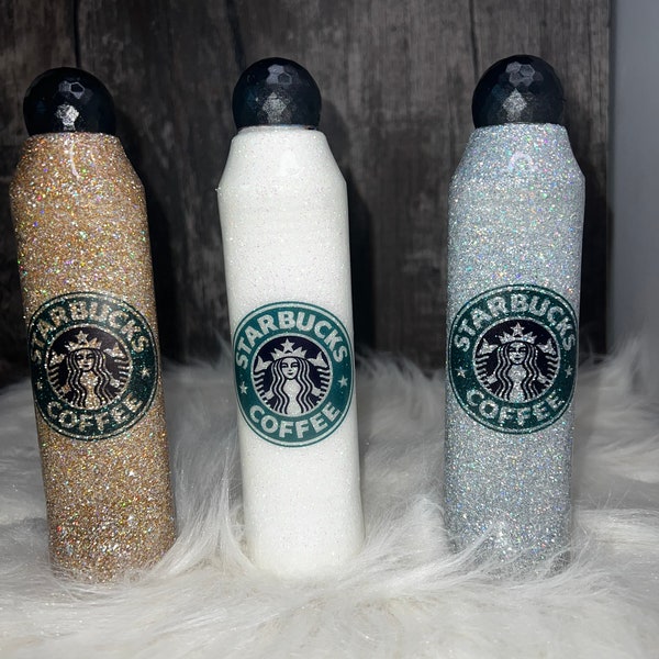 Starbucks Inspired Glittered Bingo Dauber