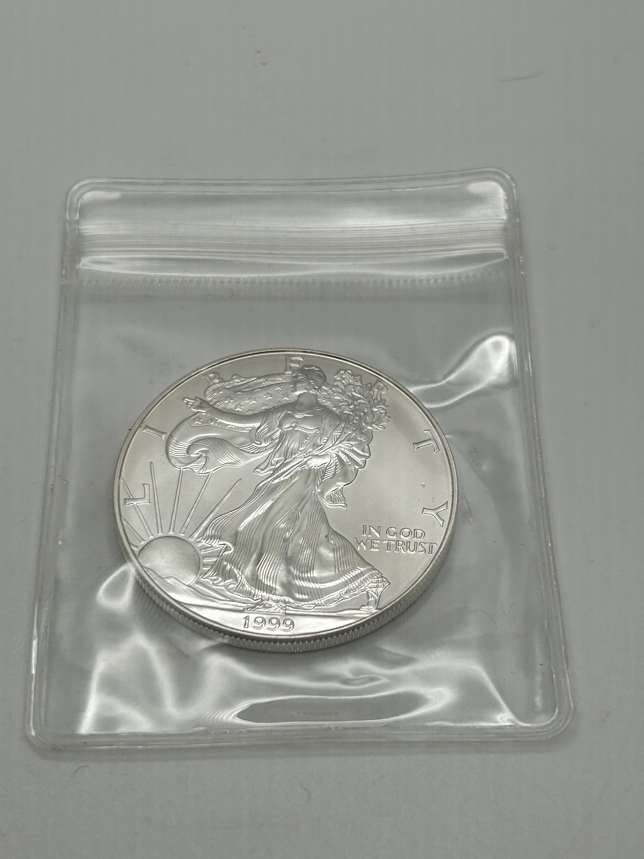 1999 Silver Dollar Liberty - Etsy