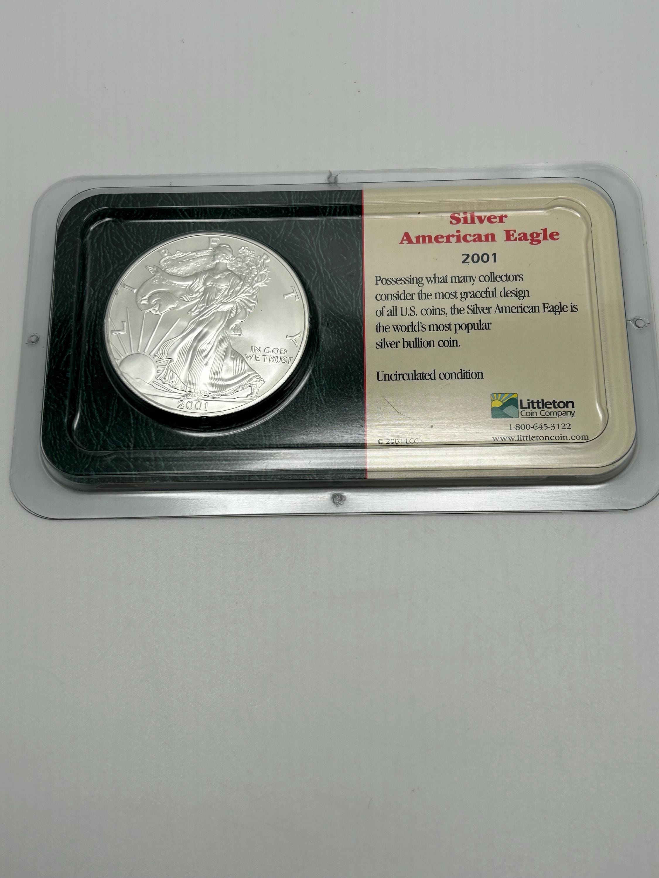 2001 American Eagle Silver Dollar - Etsy