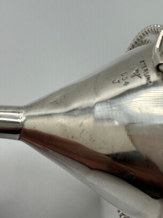 Antique Sterling Perfume Funnel - image 6
